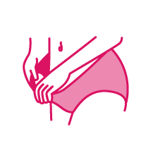 温女子のポイント|ショーツの内側に貼るタイプ