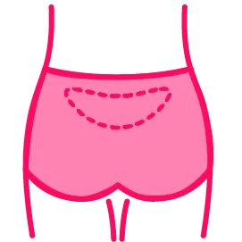 温女子のポイント|腰にも使うことができます。